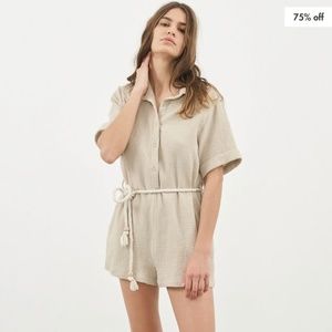 Handloom 100% Turkish double layered Cotton Mia Romper